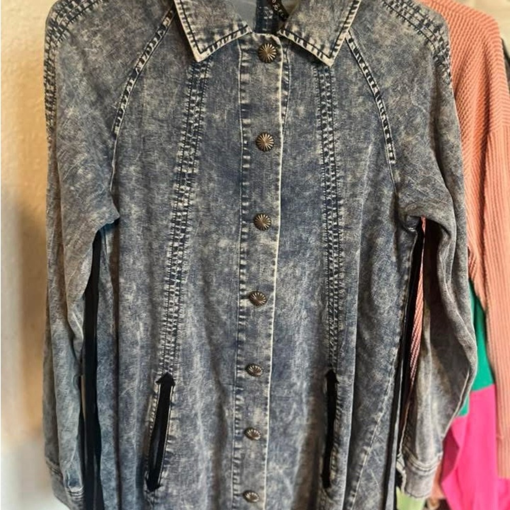 Women's Blue Denim Jean Jacket